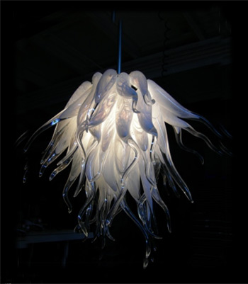 Feu Verre specializes in creating custom-made blown or cast glass objects.